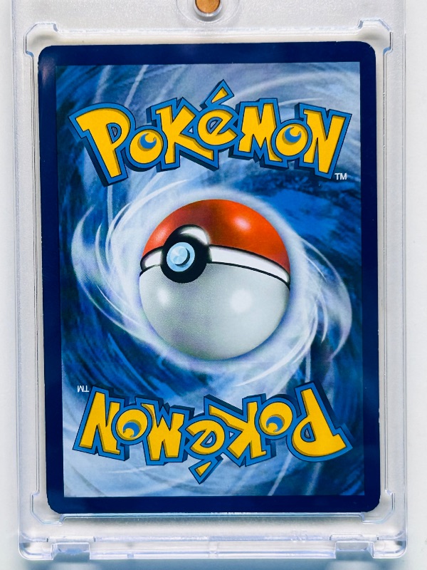 Photo 1 of 195127…Pikachu Pokémon card in hard plastic case