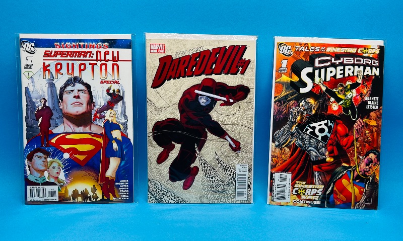 Photo 1 of 195141…3 comics #1’s in plastic sleeves 
