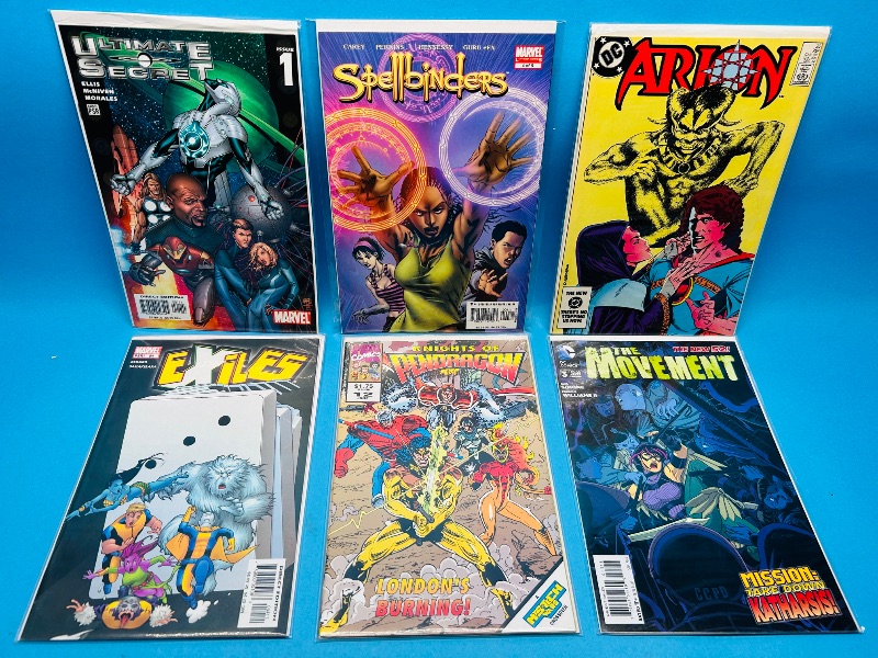 Photo 1 of 195147…6 comics in plastic sleeves 