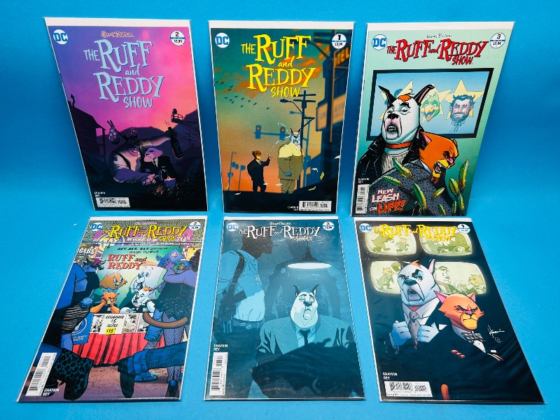 Photo 1 of 195148…6 Ruff and Reddy comics in plastic sleeves 