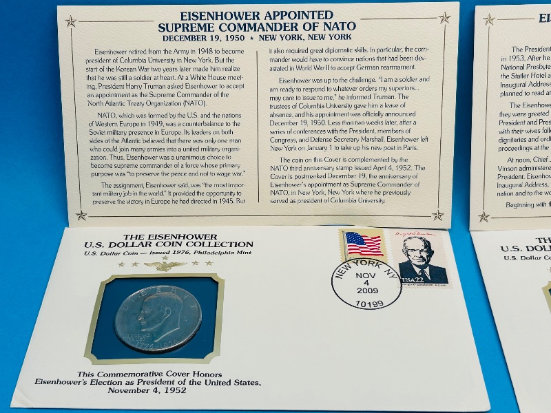 Photo 1 of 195149…4 Eisenhower dollar coin sets