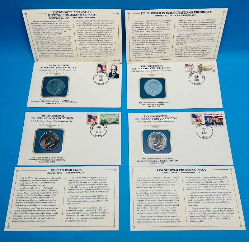 Photo 1 of 195149…4 Eisenhower dollar coin sets