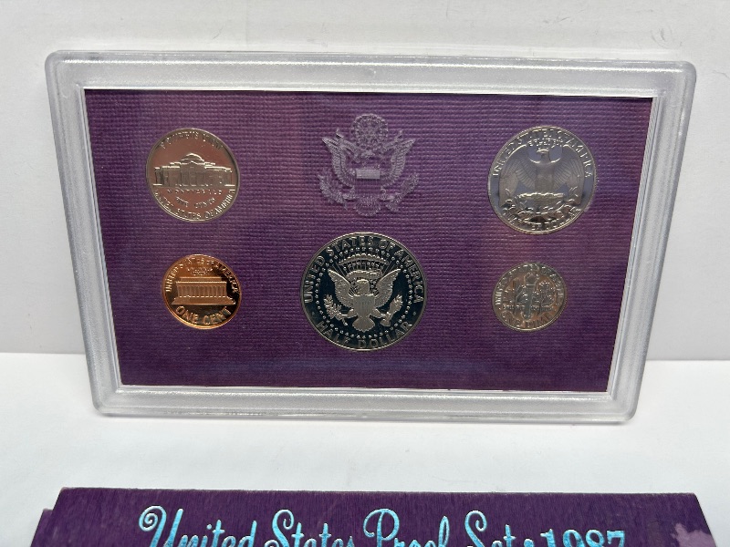 Photo 1 of 195153…1987 US Proof set
