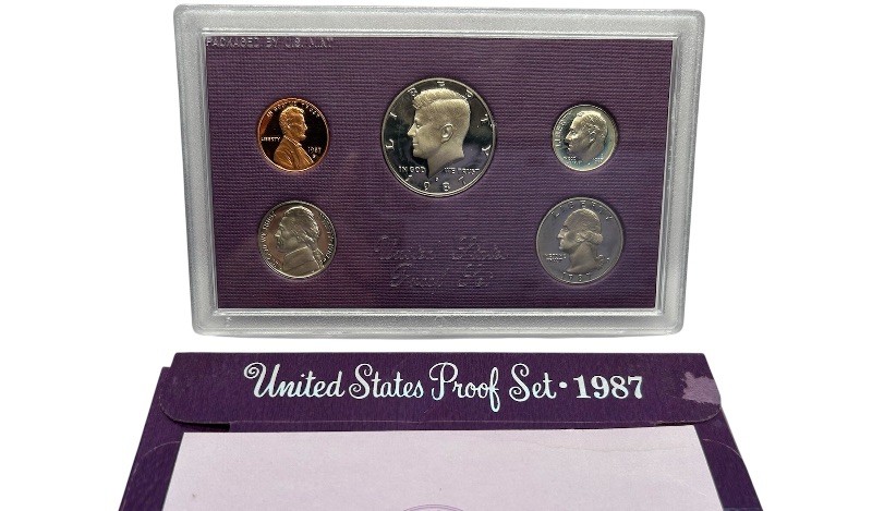 Photo 1 of 195153…1987 US Proof set