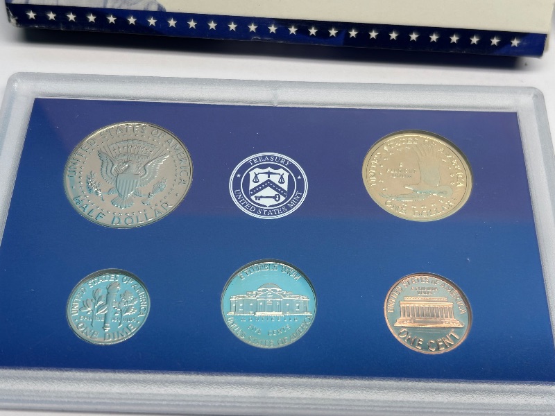 Photo 1 of 195156…2002 US mint proof set and quarters with COA