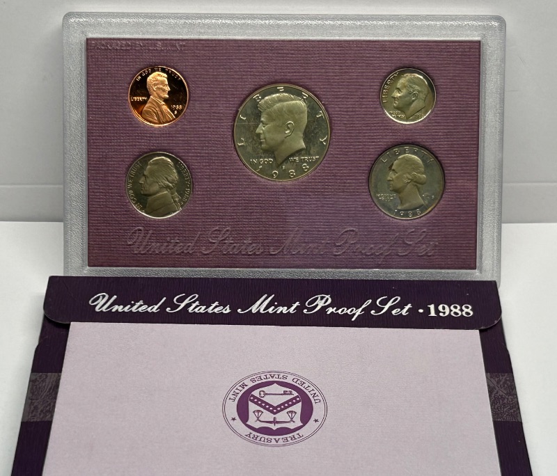 Photo 1 of 195157…1988 US Proof set