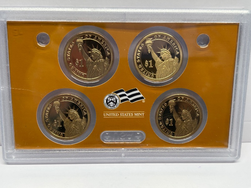Photo 1 of 195159…2007 US mint presidential $1 coin proof set with COA