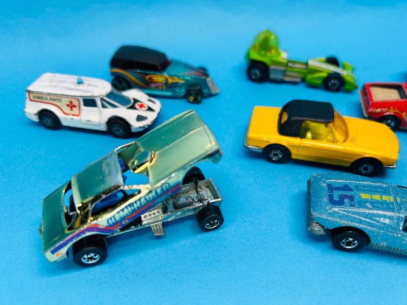 Photo 1 of 195164…damaged wear, missing parts, scuffed paint 1969-1999 die cast cars 