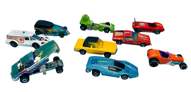 Photo 1 of 195164…damaged wear, missing parts, scuffed paint 1969-1999 die cast cars