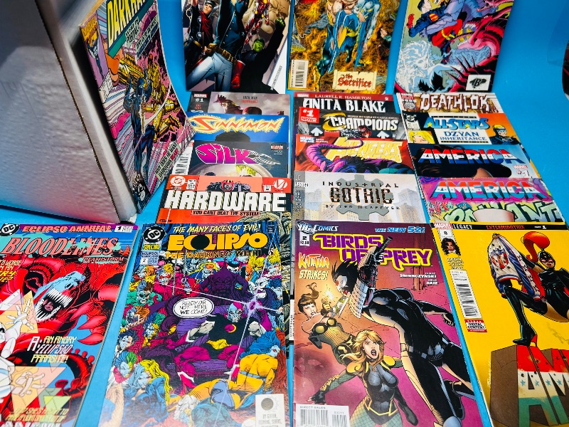Photo 1 of 195167… final sale no returns/refunds-200+ unsleeved comics in box