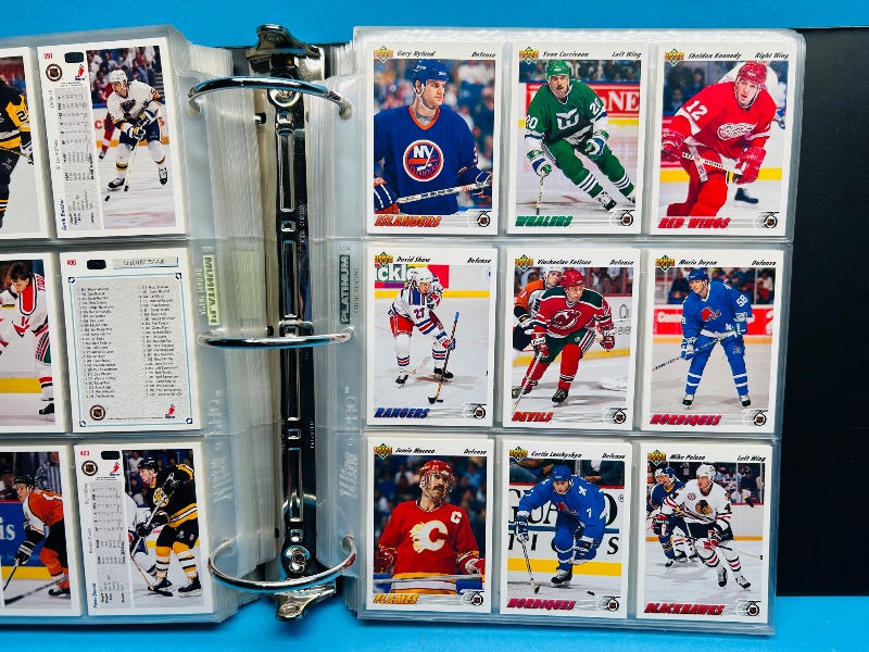 Photo 1 of 195169…final sale no refunds/returns- complete 700 hockey card set in binder