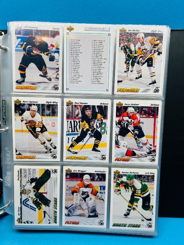 Photo 1 of 195169…final sale no refunds/returns- complete 700 hockey card set in binder