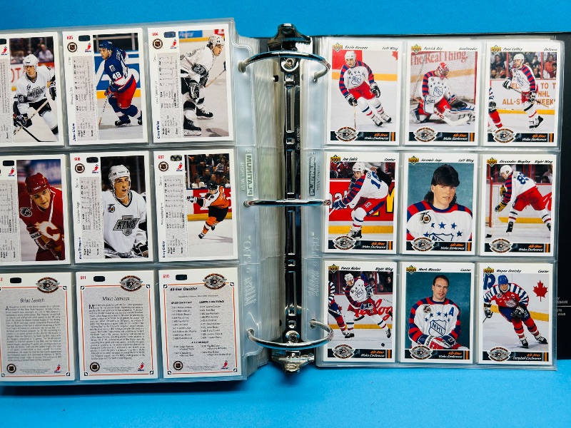 Photo 1 of 195169…final sale no refunds/returns- complete 700 hockey card set in binder
