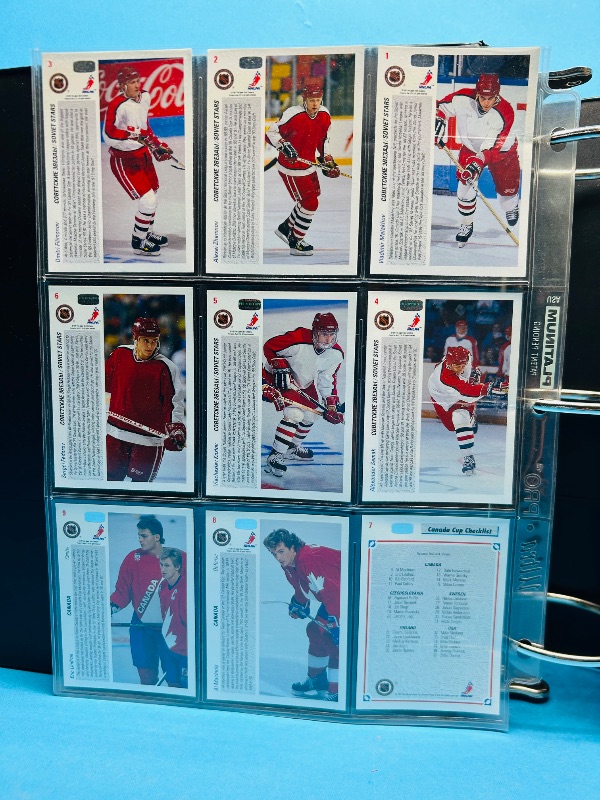 Photo 1 of 195169…final sale no refunds/returns- complete 700 hockey card set in binder