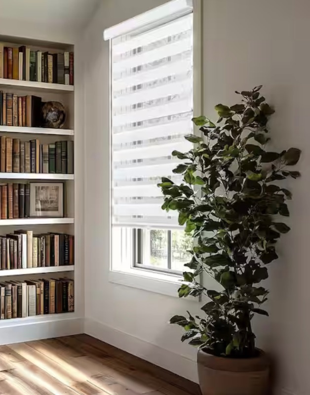 Photo 1 of 195173…light filtering zebra rolling window shade 22 x 72”