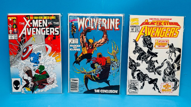 Photo 1 of 195183…3 vintage  comics in plastic sleeves 