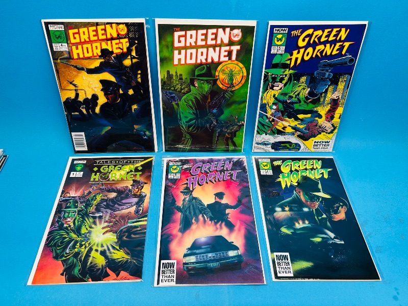 Photo 1 of 195186…6 Green Hornet  comics in plastic sleeves 