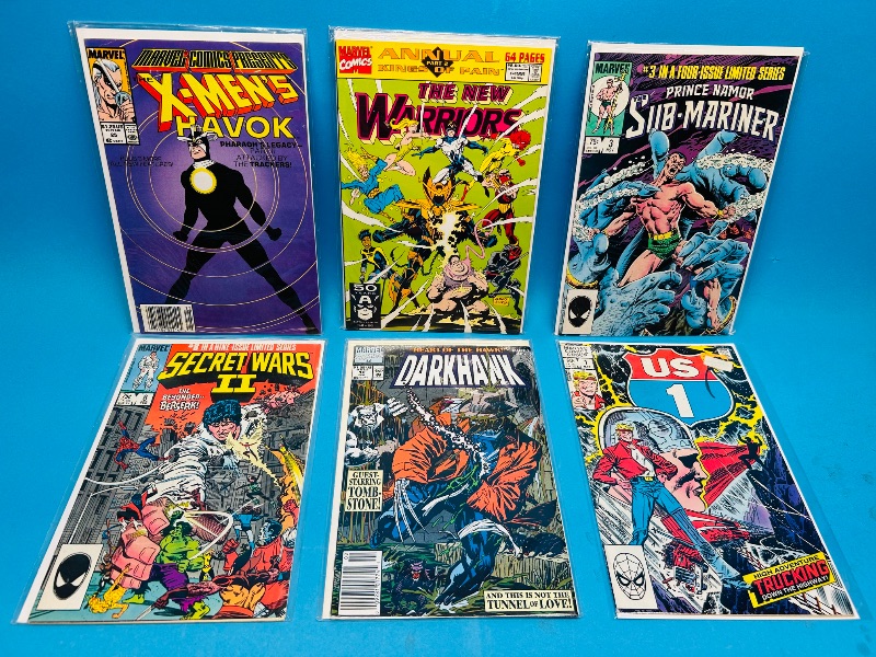 Photo 1 of 195190…6 vintage  comics in plastic sleeves 