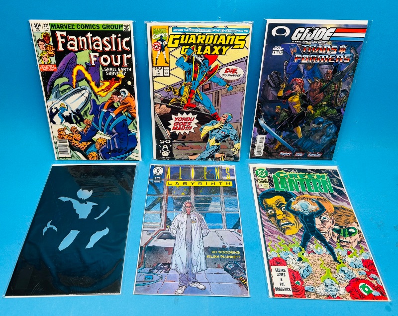 Photo 1 of 195197…6 vintage  comics in plastic sleeves 