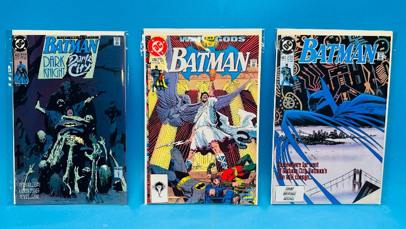 Photo 1 of 195205…3 Batman  comics in plastic sleeves 