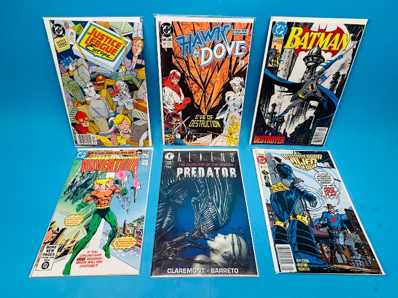 Photo 1 of 195209…6 comics in plastic sleeves 