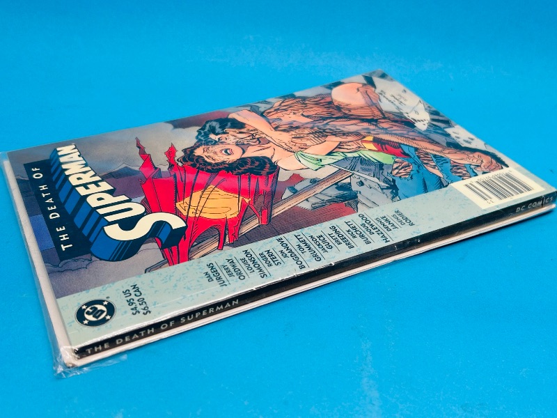Photo 1 of 195211…Superman novel softcover in plastic sleeve 