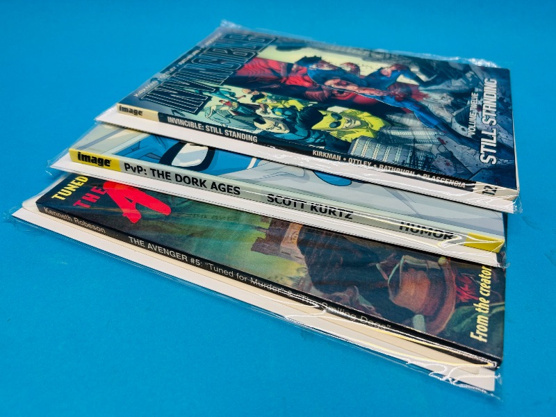 Photo 1 of 195212…3 comic novel softcovers in plastic sleeves 