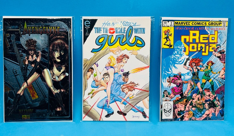 Photo 1 of 195220…3 comics in plastic sleeves 