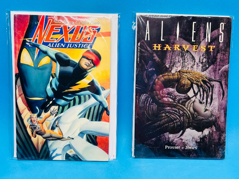 Photo 1 of 195221…2 comic novels in plastic sleeves 