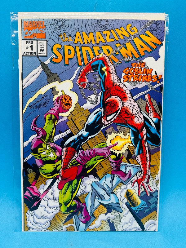 Photo 1 of 195222…Spider-Man promo insert #1 comic in plastic sleeve 