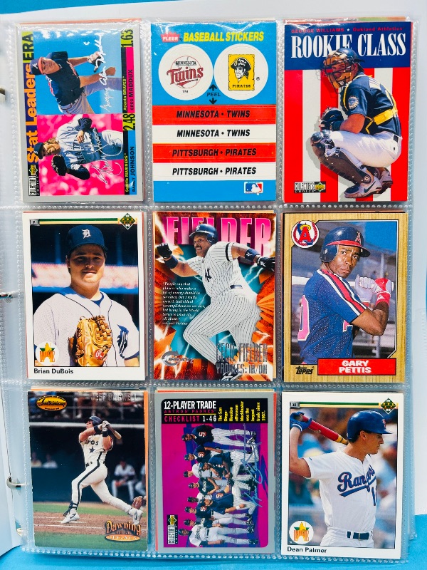Photo 1 of 195234…final sale no returns/refunds-360 mixed baseball cards in binder 