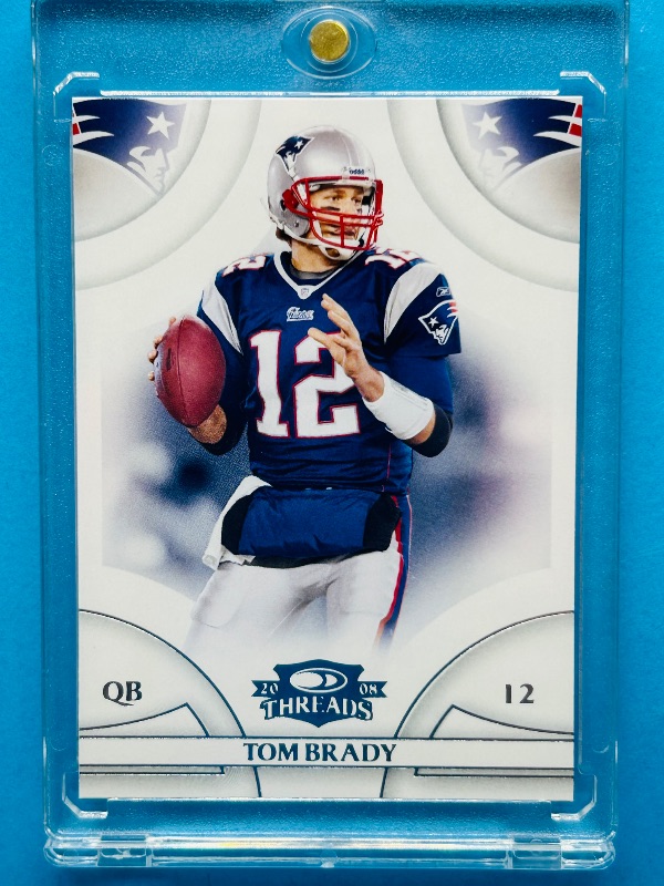 Photo 1 of 195240…Tom Brady card 23  in hard plastic case 