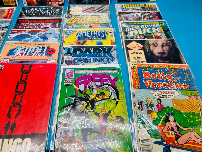 Photo 1 of 195258…final sale no returns/refunds- 30 comics in plastic sleeves 