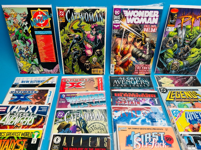 Photo 1 of 195258…final sale no returns/refunds- 30 comics in plastic sleeves 