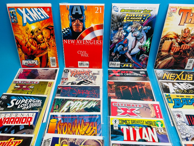 Photo 1 of 195259… final sale no returns/refunds- 30 comics in plastic sleeves 