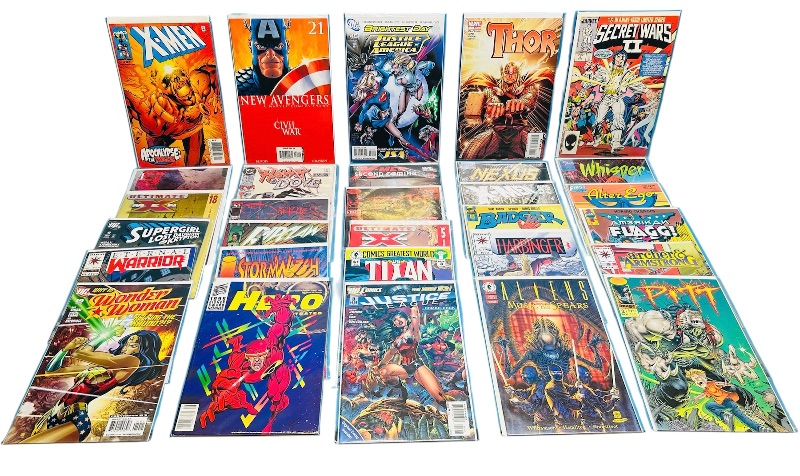 Photo 1 of 195259… final sale no returns/refunds- 30 comics in plastic sleeves 