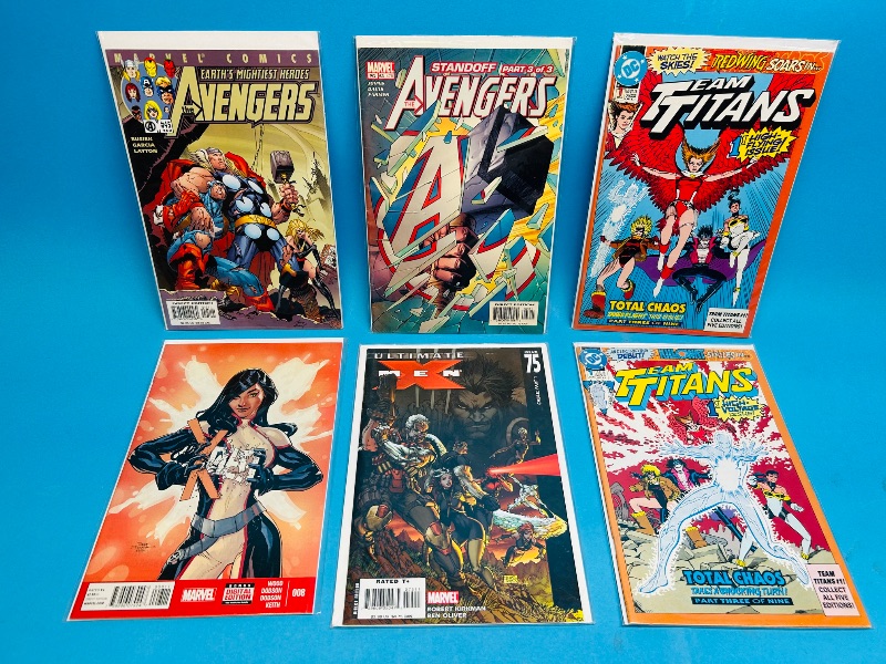 Photo 1 of 195264…6 comics in plastic sleeves 