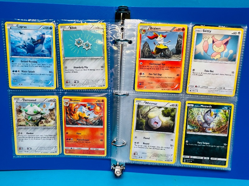 Photo 1 of 195279…final sale no returns /refunds-120 Pokémon cards in binder 