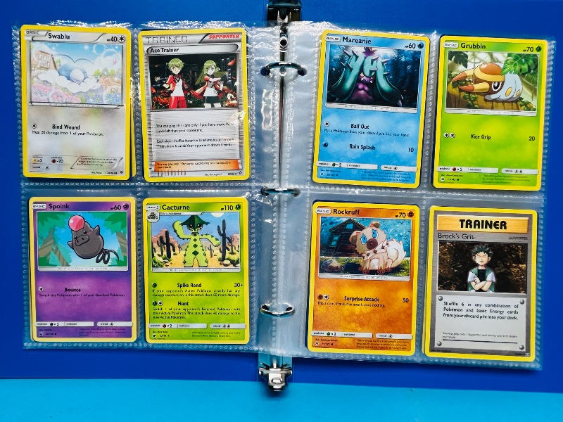 Photo 1 of 195279…final sale no returns /refunds-120 Pokémon cards in binder 