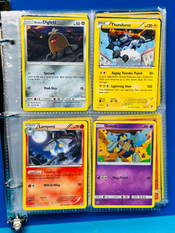 Photo 1 of 195279…final sale no returns /refunds-120 Pokémon cards in binder 