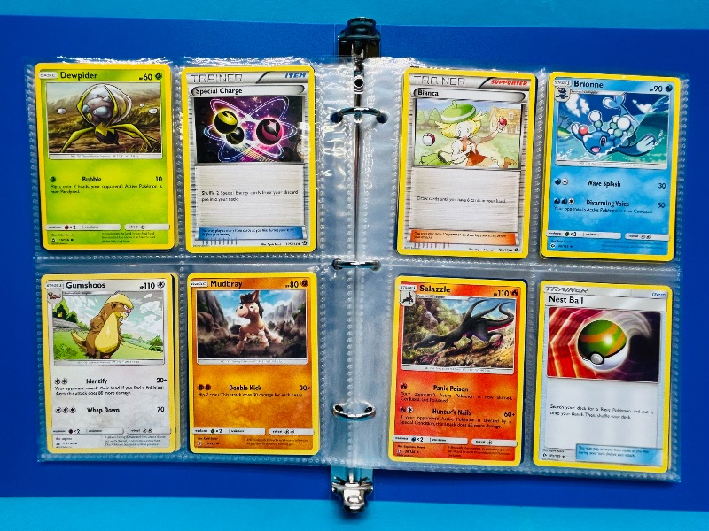 Photo 1 of 195279…final sale no returns /refunds-120 Pokémon cards in binder 