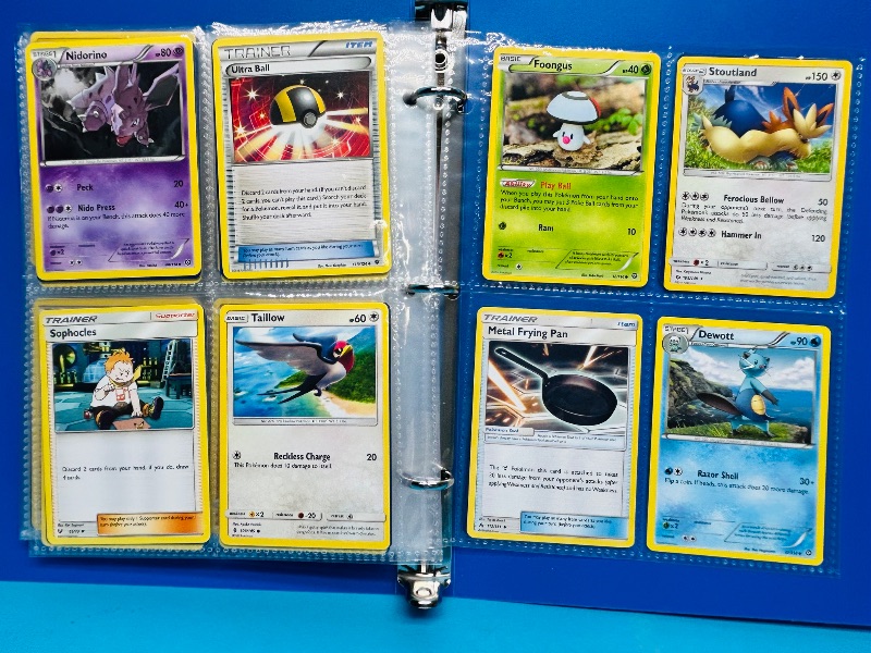 Photo 1 of 195279…final sale no returns /refunds-120 Pokémon cards in binder 