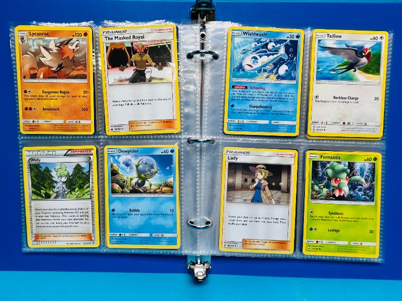 Photo 1 of 195279…final sale no returns /refunds-120 Pokémon cards in binder 