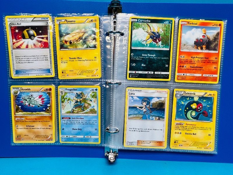 Photo 1 of 195279…final sale no returns /refunds-120 Pokémon cards in binder 