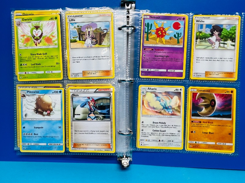 Photo 1 of 195279…final sale no returns /refunds-120 Pokémon cards in binder 