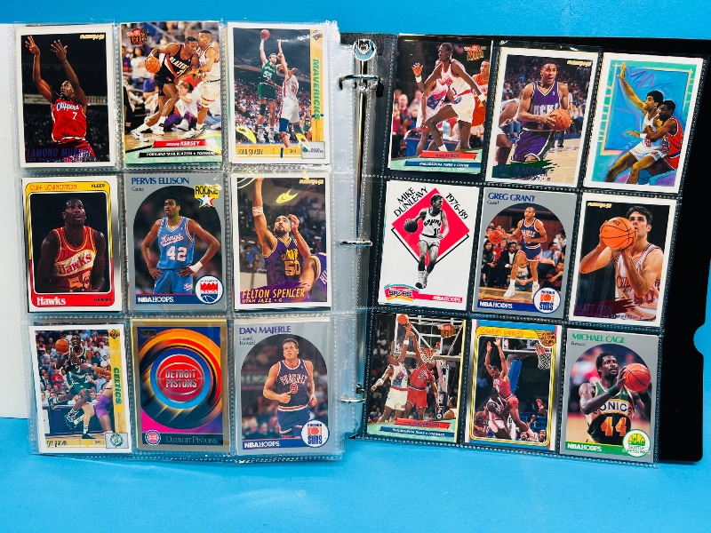 Photo 1 of 195280… final sale no returns /refunds-324 basketball cards in binder 