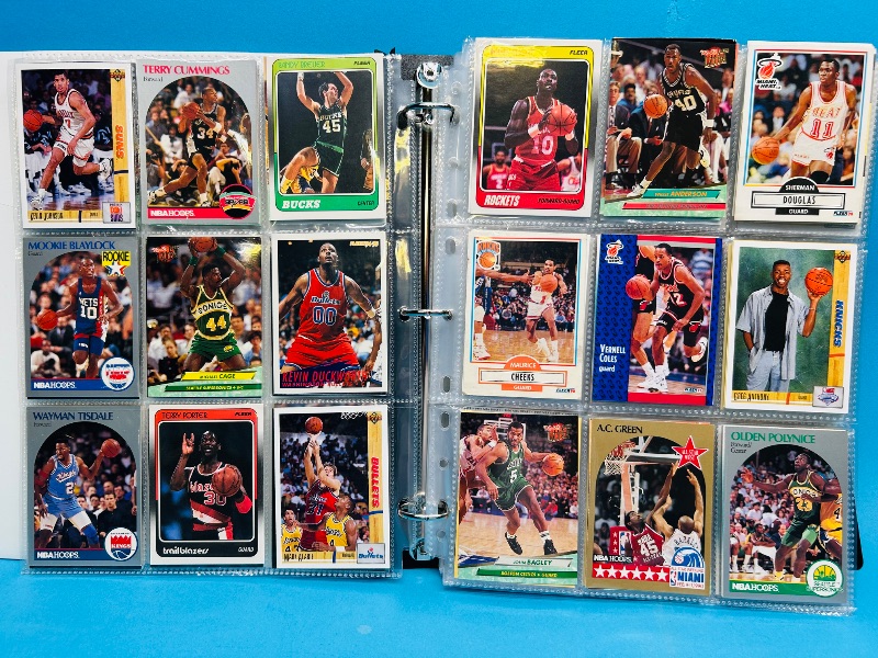 Photo 1 of 195280… final sale no returns /refunds-324 basketball cards in binder 