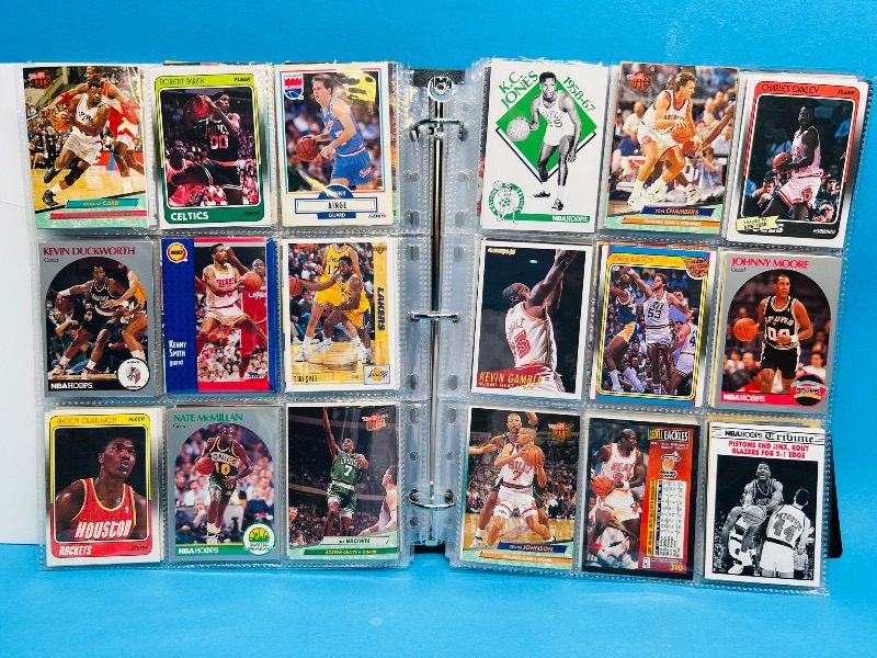 Photo 1 of 195280… final sale no returns /refunds-324 basketball cards in binder 