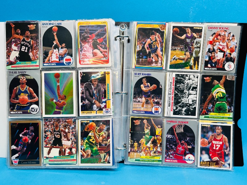 Photo 1 of 195280… final sale no returns /refunds-324 basketball cards in binder 