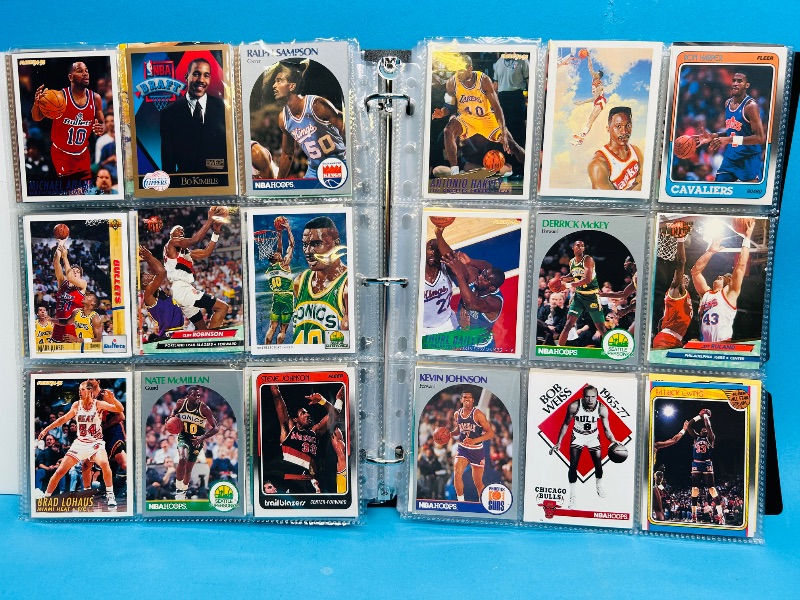 Photo 1 of 195280… final sale no returns /refunds-324 basketball cards in binder 